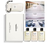 Chanel Les Eaux De Chanel Le Voyage (Deauville + Venise + Biarritz) Perfume For Unisex EDT 3X50ml Travel Spray