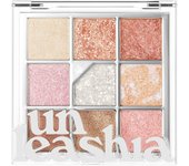 UNLEASHIA | Paleta de sombras de ojos Glitterpedia | Maquillaje Point Vegano | Cosméticos coreanos | Diario | mate | brillo | reluciente | perla | diario | fiesta | chispeante… (NO.1 Todo brillo)