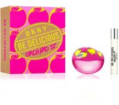 DKNY Be Delicious Orchard St. Eau de Parfum - Juego de regalo de 2 piezas para mujer, spray de perfume de 3.4 onzas líquidas y spray para bolso, spray de viaje de 0.5 onzas líquidas