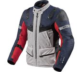 Revit Defender 3 GTX Chaqueta textil para motocicleta - Rojo Azul (S)