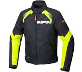 Spidi Flash Evo H2Out Chaqueta textil de motocicleta - Negro Amarillo (M)