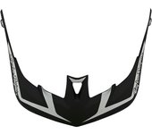 Lee A3 Jade Pico del casco - Negro