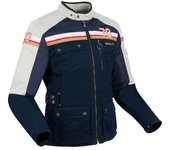 Segura Mojo Chaqueta textil de moto - Gris Azul
