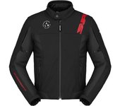 Spidi Corsa Tex Chaqueta textil de moto - Negro Rojo (M)