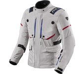 Revit Vertical GTX Chaqueta textil para motocicleta - Plata (M)