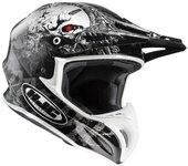 HJC R-PHA X Seeze Casco cruzado - Negro Blanco (XS)