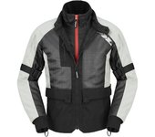 Spidi Net H2Out chaqueta textil impermeable para motocicletas - Negro Blanco (L)