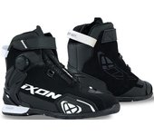 Ixon Bull 2 Zapatillas de moto impermeables - Negro Blanco (40)