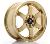 Llanta De Aluminio Japan Racing Jr3 8x17 5x100 Et35 Dorado