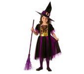 Disfraz Infantil - Bruja Mágica con Sombrero 3-4 años