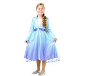 Frozen - Disfraz Infantil Elsa Travel Classic Frozen II 5-6 Años
