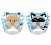 Dr Brown's - Pack 2 Chupetes Animales 0-6 meses Azul