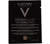Vichy / Base de Maquillaje Correctora / Dermablend Nude 25 - 1 ml (Muestra), Cobertura Alta y Acabado Natural