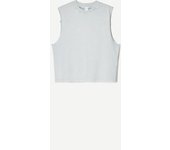 Bershka Camiseta Sin Mangas Hombre S Gris