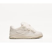 Bershka Zapatillas Multicapas Skate Hombre 39 Blanco