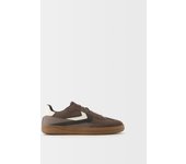 Bershka Zapatillas Retro Hombre 40 Marrón