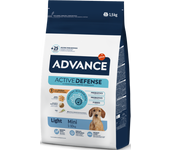 1.5 Kg. Advance Mini Adult Light Pienso Para Perros Mini Con Pollo