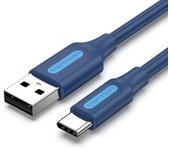 Cable USB VENTION COKLF USB 2.0 Tipo-C 3A/60W/480Mbps/1m Azul Navy