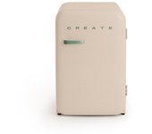 Create Fridge Retro Mini Frigorífico De Estilo Retro 107L F Beige