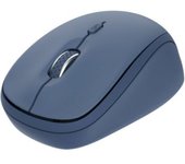 Trust Yvi+ Ratón Mini Inalámbrico Multidispositivo 1600 DPI Azul PC