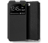 Cool Funda Flip Cover Liso Negro para iPhone 7 Plus / iPhone 8 Plus