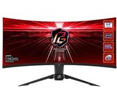 AsRock PG34WQ15R2B 34" LED UWQHD 165Hz FreeSync Premium Wifi Curva