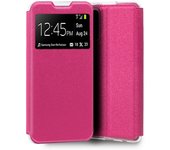 Cool Funda Flip Cover Liso Rosa para Xiaomi Redmi Note 11/Note 11S