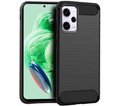 Cool Carcasa Carbón Negro para Xiaomi Redmi Note 12 5G/Poco X5 5G