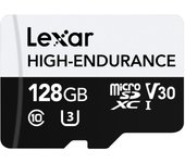 Lexar High-Endurance 128 GB MicroSDXC UHS-I Clase 10