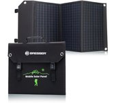 Bresser Cargador Solar Móvil Ultracompacto 60W con Salida USB y DC