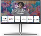 AOC Graphic Pro U32U3CV 31.5" LED Nano IPS UltraHD 4K Delta E
