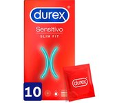 Preservativos Durex Slim Fit Sensitive x10