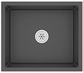 vidaXL Fregadero Hecho A Mano Acero Inoxidable Negro