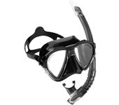 Cressi Kit Snorkel Matrix And Gamma Dark