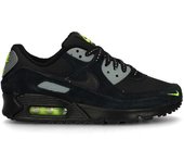 Nike - Zapatilla Air Max 90, Hombre, Black-Black-Volt-Cool Grey-Reflect Silver, 7,5 USA