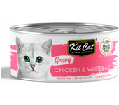 Kit Cat Gato Pollo y Chanquetes en Salsa Latas 70 gr