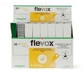 VETOQUINOL Flevox Perros S 36 Pipetas (2-10 Kg)