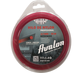 Avalon - hilo redondo de nylon universal para desbrozadora y cortacésped (2,7 mm x 35 m)