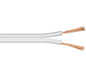 Goobay 27521 cable de audio 100 m Blanco