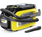 Kärcher Lava-Aspiradora Se 3-18 Compact, Potencia: 200 W, Área: 6,5 M², Duración de Batería: 12-24 Min, Recipiente de Agua: 1,6 L, Funciona con la Batería 18 V, Batería no incluida