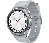 Samsung Galaxy Watch6 Classic SM-R965F 3,81 cm (1.5") OLED 47 mm Digital 480 x 480 Pixeles Pantalla táctil 4G Plata Wifi GPS (satélite)