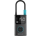 Inflador eléctrico para coche, moto, bicicletas, patinetes y balones. Con 7.4V y 2000 mAh x 2 de capacidad de batería.