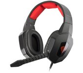 GENESIS Natec H59 - Auriculares de Diadema Cerrados con micrófono (3.5 mm, PC/Juegos, circumaural, 20-20000 Hz, binaurale)