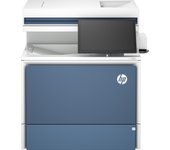 HP Color LaserJet Enterprise Flow Impresora multifunción 5800zf, Imprima, copie, escanee y envíe por fax, Alimentador automático de documentos; Bandejas de alta capacidad opcionales; Pantalla táctil; Cartucho TerraJet