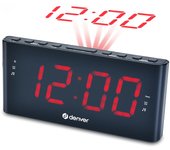 Denver CPR-710 despertador Reloj despertador digital Negro