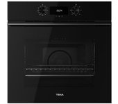 Horno Multifunción - TEKA HLB 8400 FBK, Cristal Negro, HydroClean