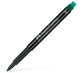 Faber-Castell - Juego de 5 rotuladores CD/DVD Multimark Permanent PTE media verde