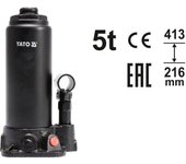 Yato YT-17002 gato hidráulico y caballete para vehículo