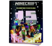 Minecraft sticker collection álbum para cromos 15th anniversary celebration *edición alemán*