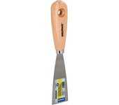WOLFPACK LINEA PROFESIONAL Espatula Mango Madera Hoja Acero 40 mm. Espatula Yeso, Espatula Pintor, Espatula Masillas, Espatula Pladur, etc.